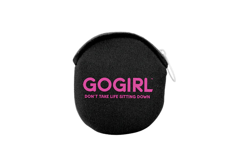 GoGirl - Travel Coolie, Black/Pink