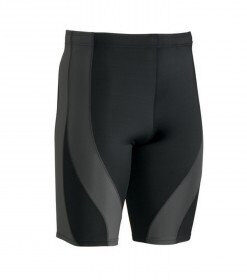 CW-X - Men's PerformX Compression Shorts, Black/Dark Grey