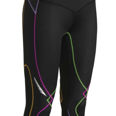 CW-X - Women's Stabilyx 3/4 Compression Tight, Black Rainbow